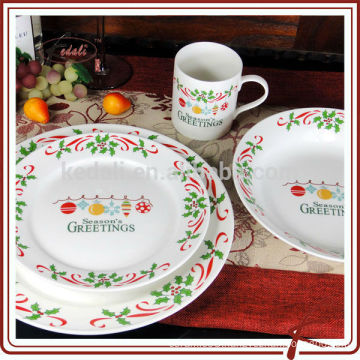 new fashion decoration season design ceramic dinner set